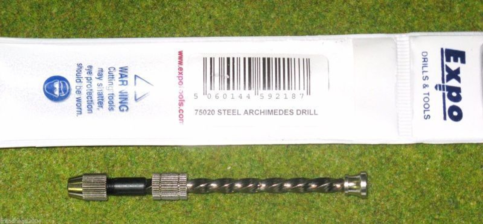 Expo Tools STEEL ARCHIMEDES DRILL 75020 